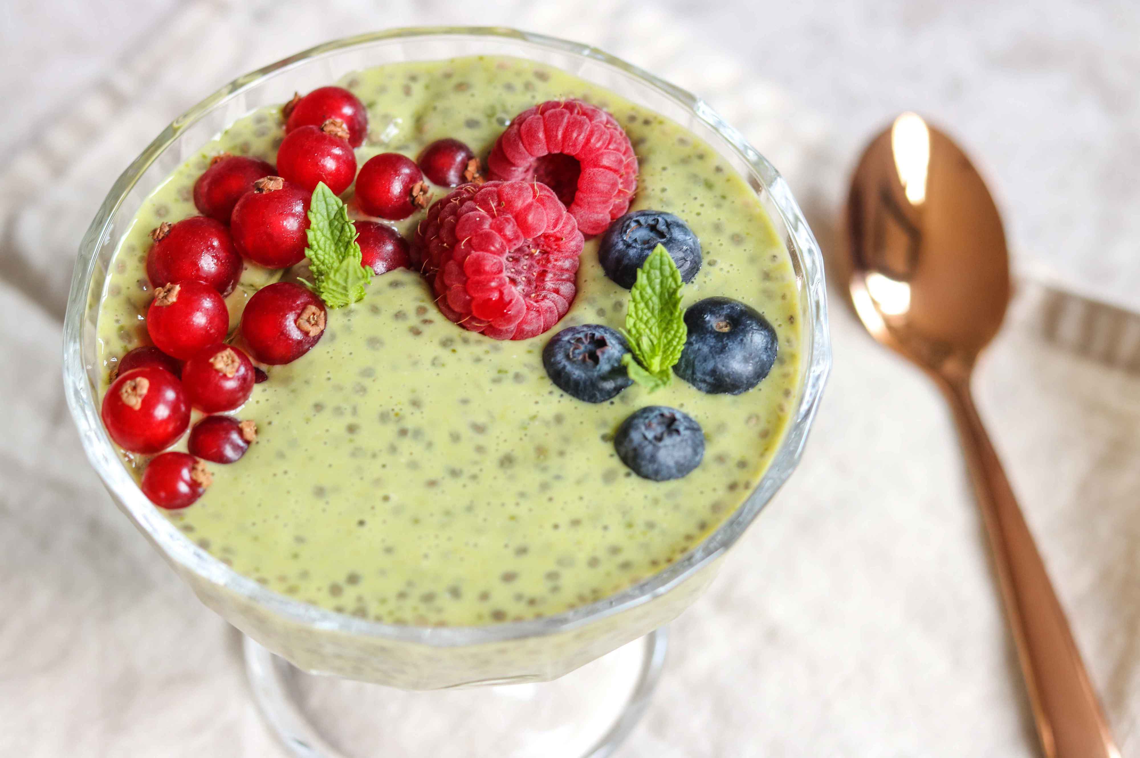 Matcha Chia Pudding