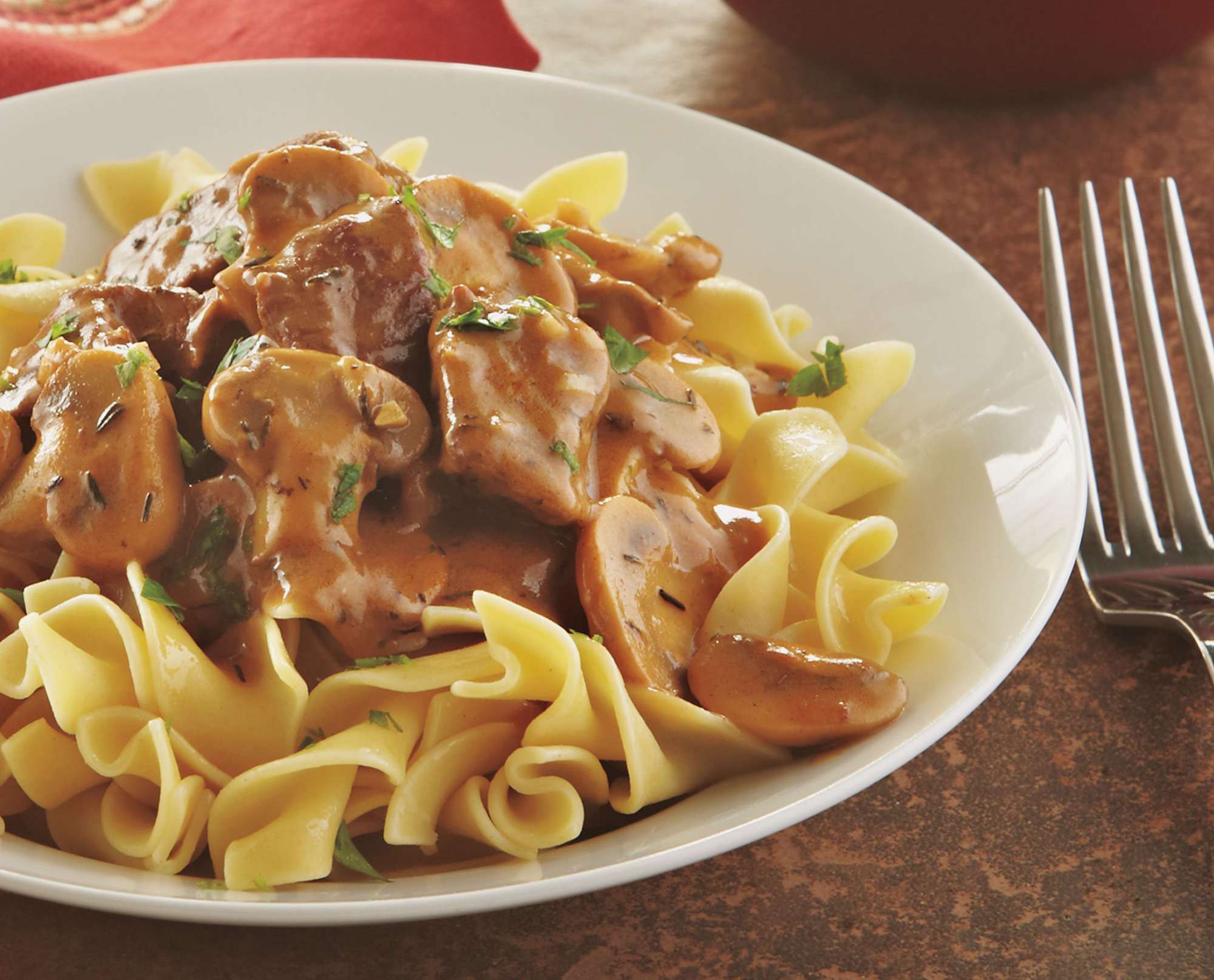 Sirloin Stroganoff