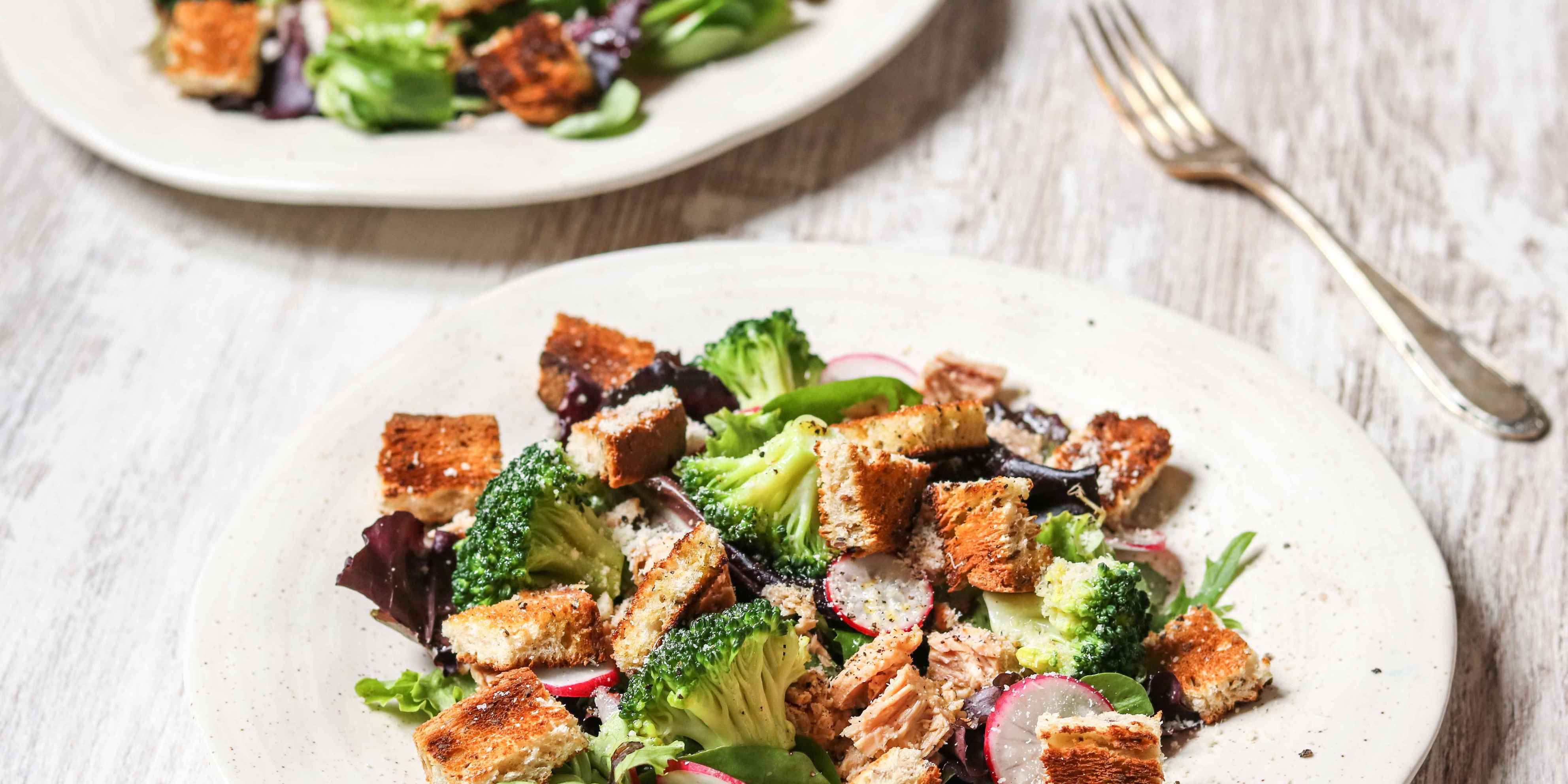 Tuna & Broccoli Salad with Honey Vinaigrette