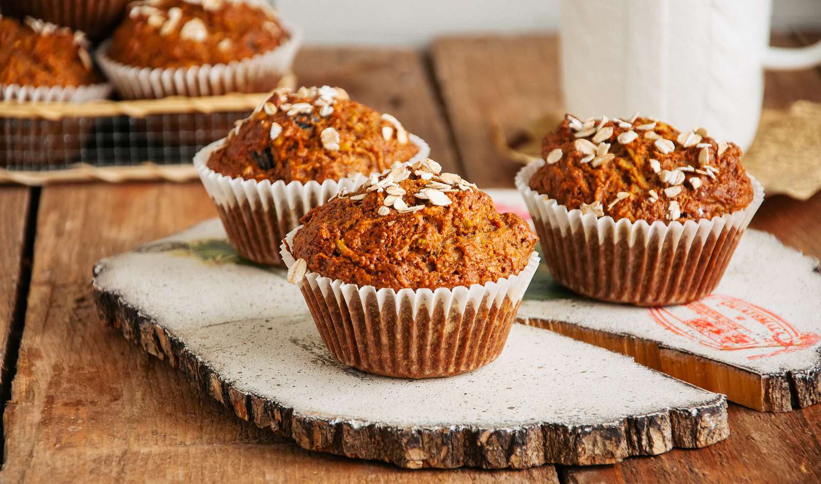 Carrot Raisin "Everything" Muffins