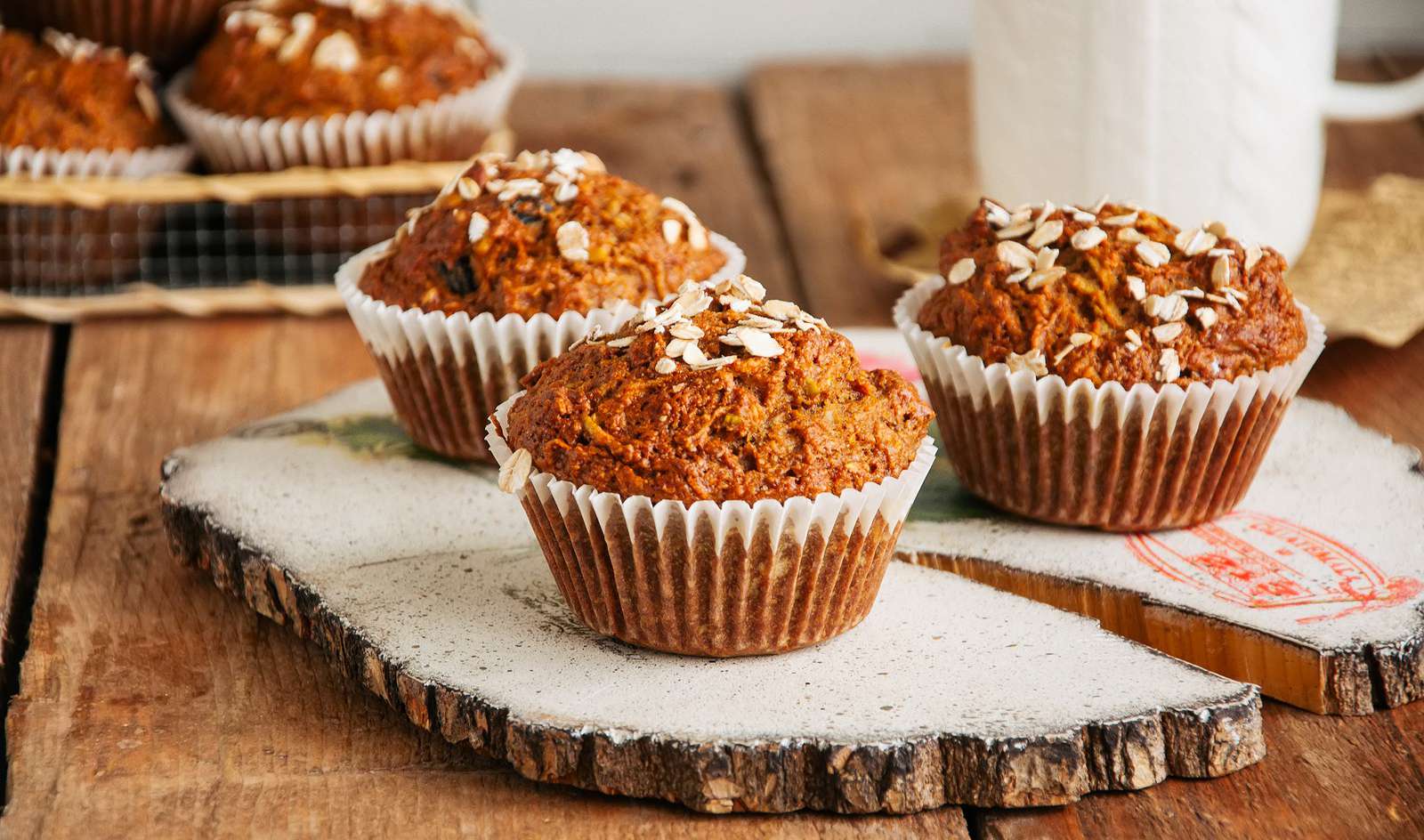 Carrot Raisin "Everything" Muffins