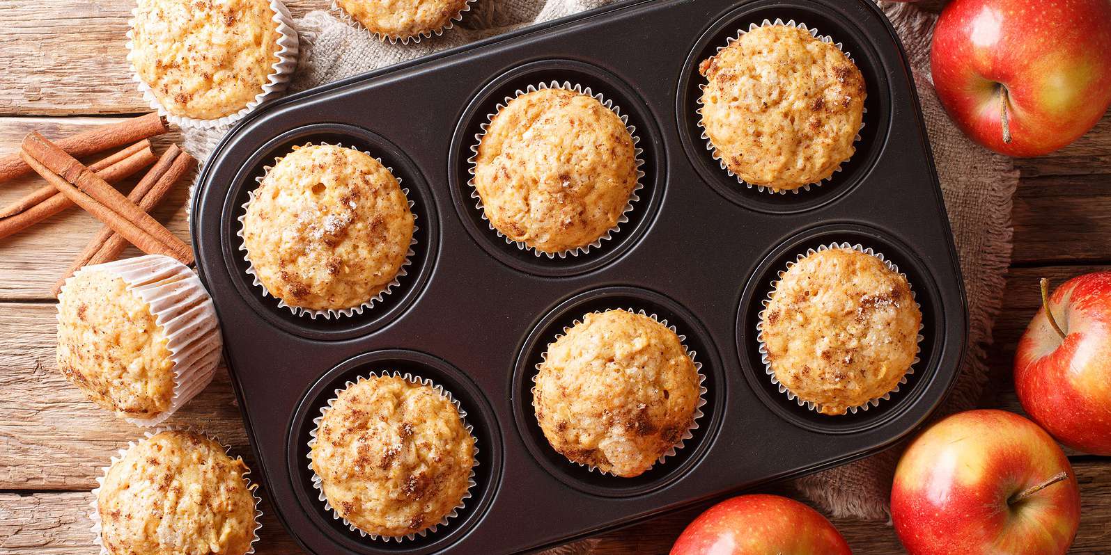 Apple Flax Muffins