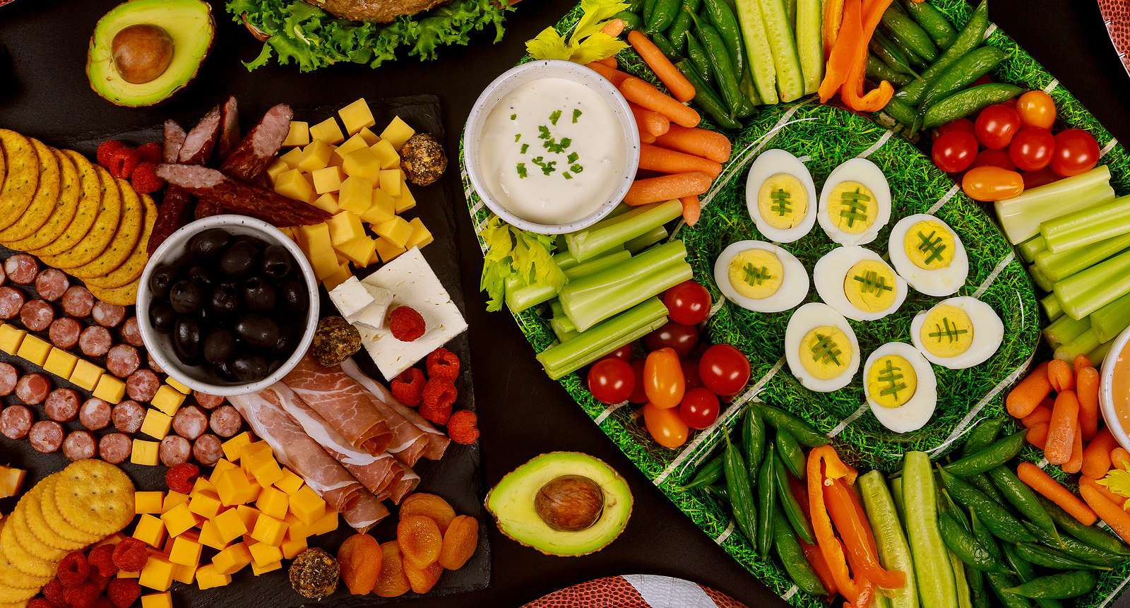 Super Bowl Sunday Snack Board