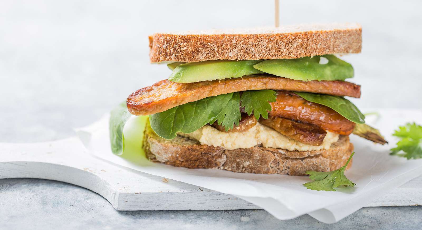 Vegan Tempeh BLTs