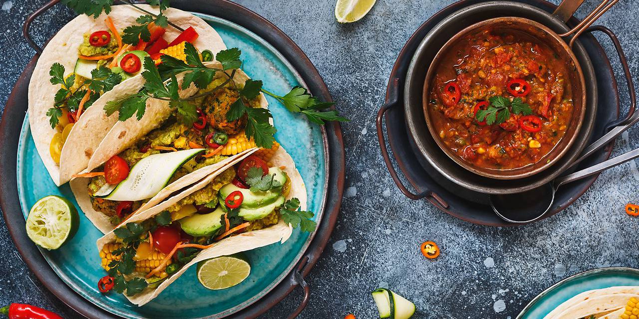 Mexican Spiced Lentil Tacos