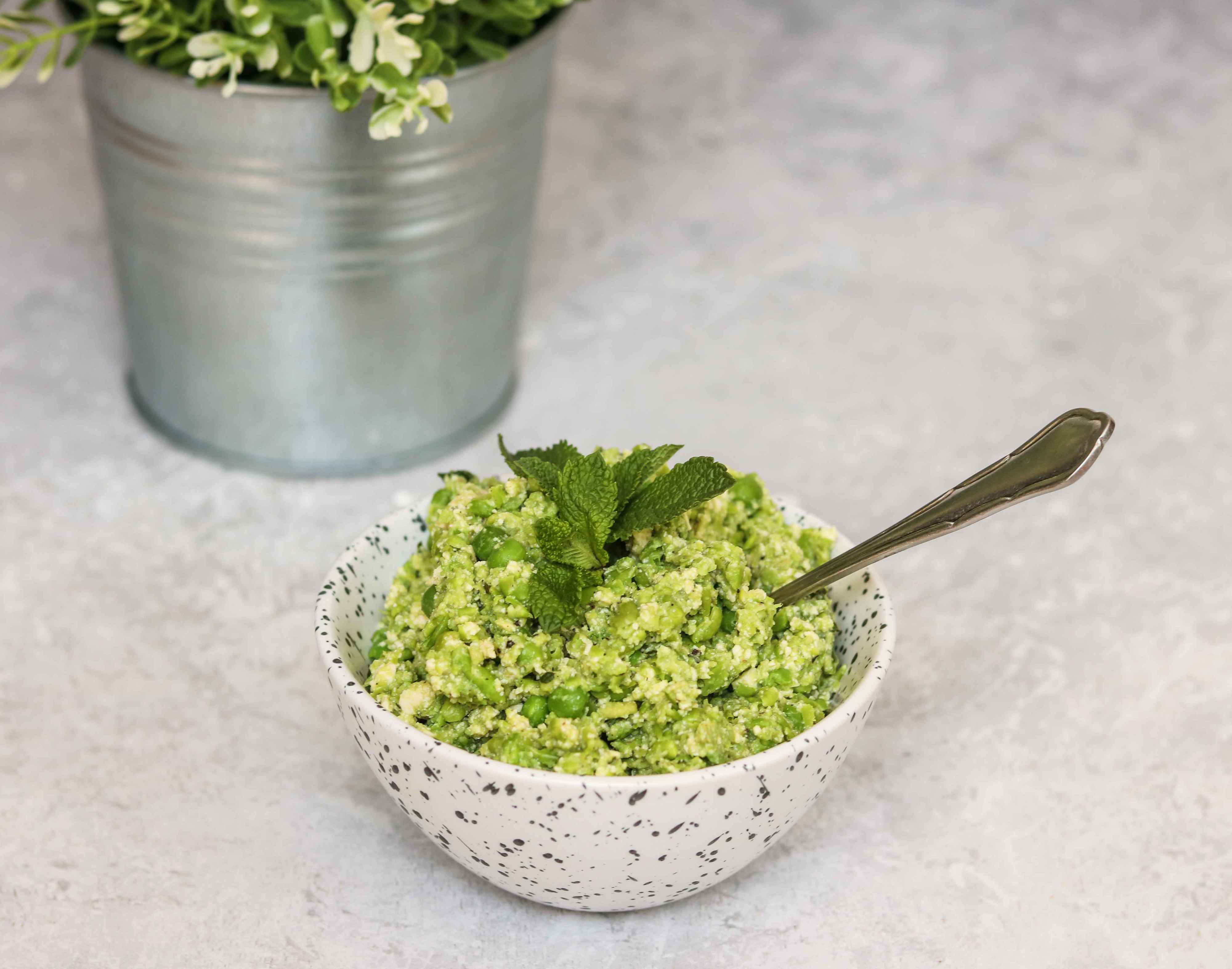 Tofu & Green Peas Paste