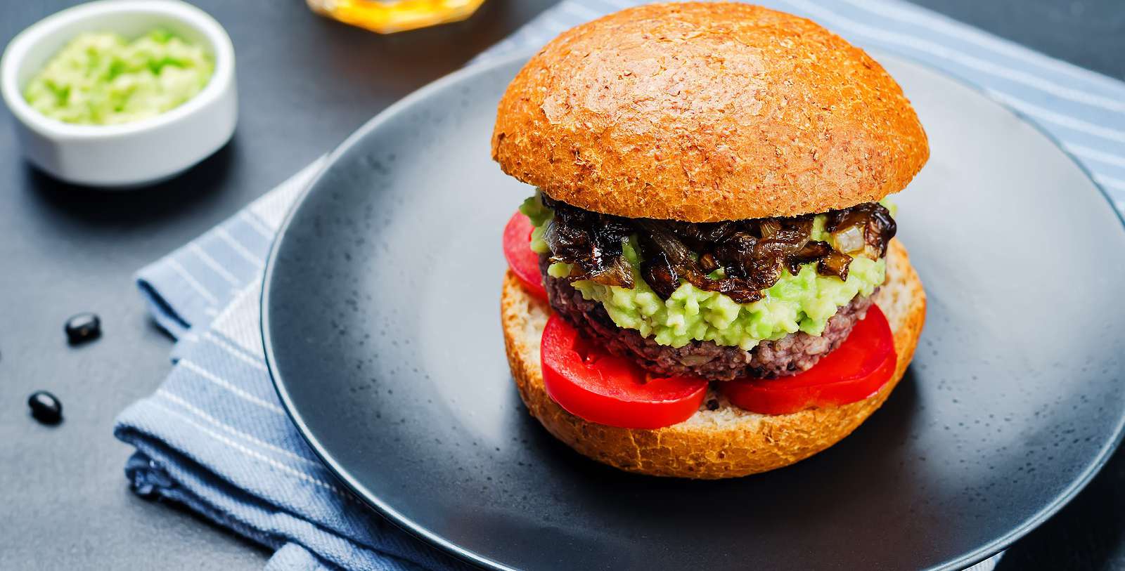 Zesty Black Bean Burgers