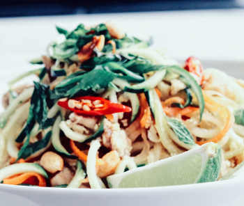 Pad thaï chicken