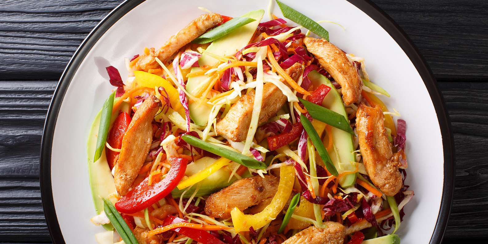 Asian Chicken Napa Salad