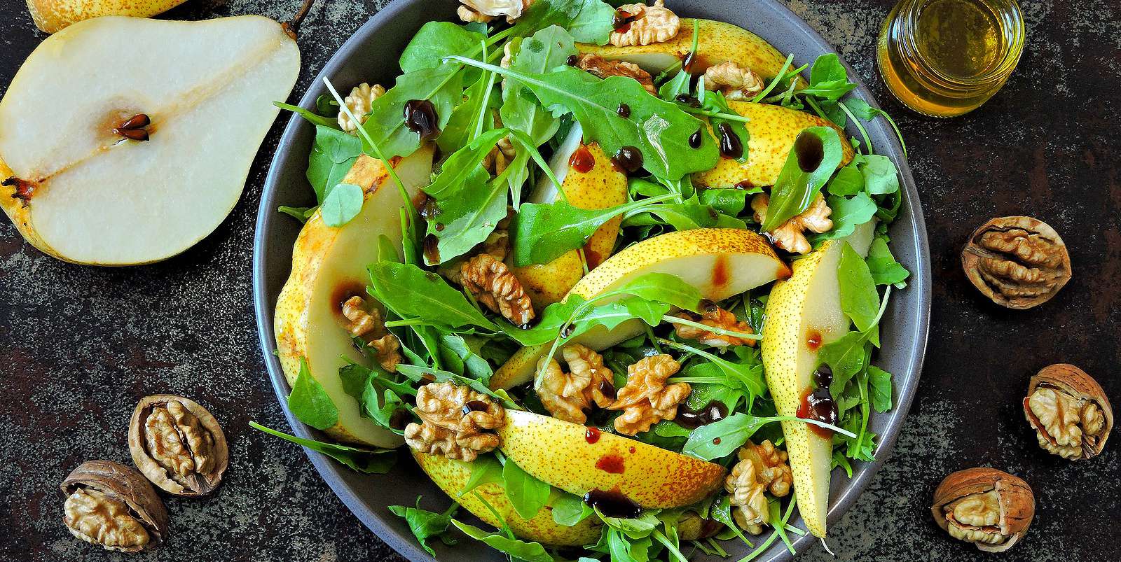 Fennel, Pear, Arugula & Walnut Salad