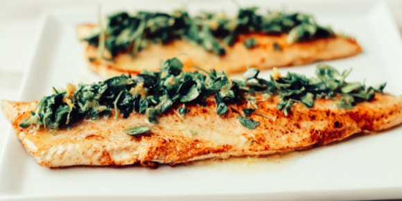 Morue Noire beurre et gremolata