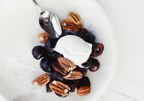 Yogourt aux cerises