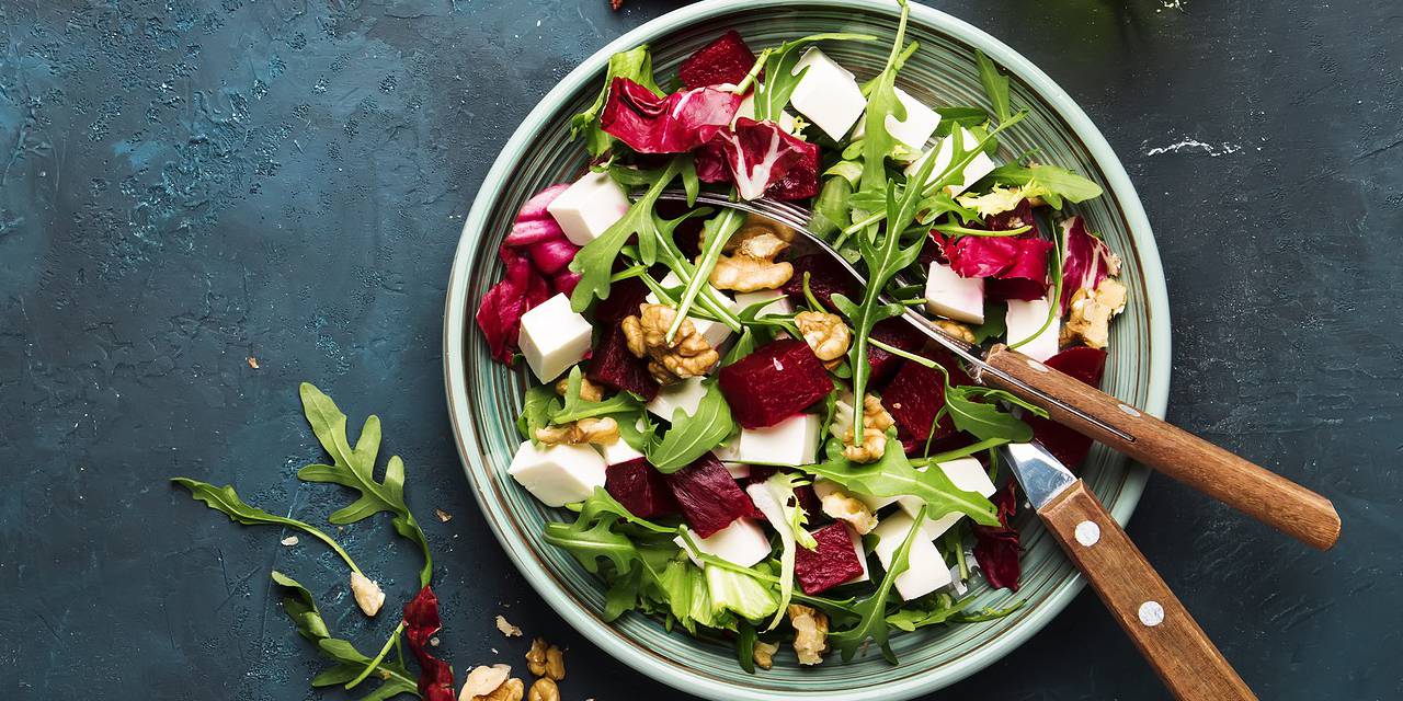 Beet and Chicken Salad