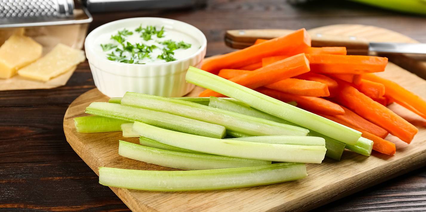 Cottage Cheese and Veggie Snack