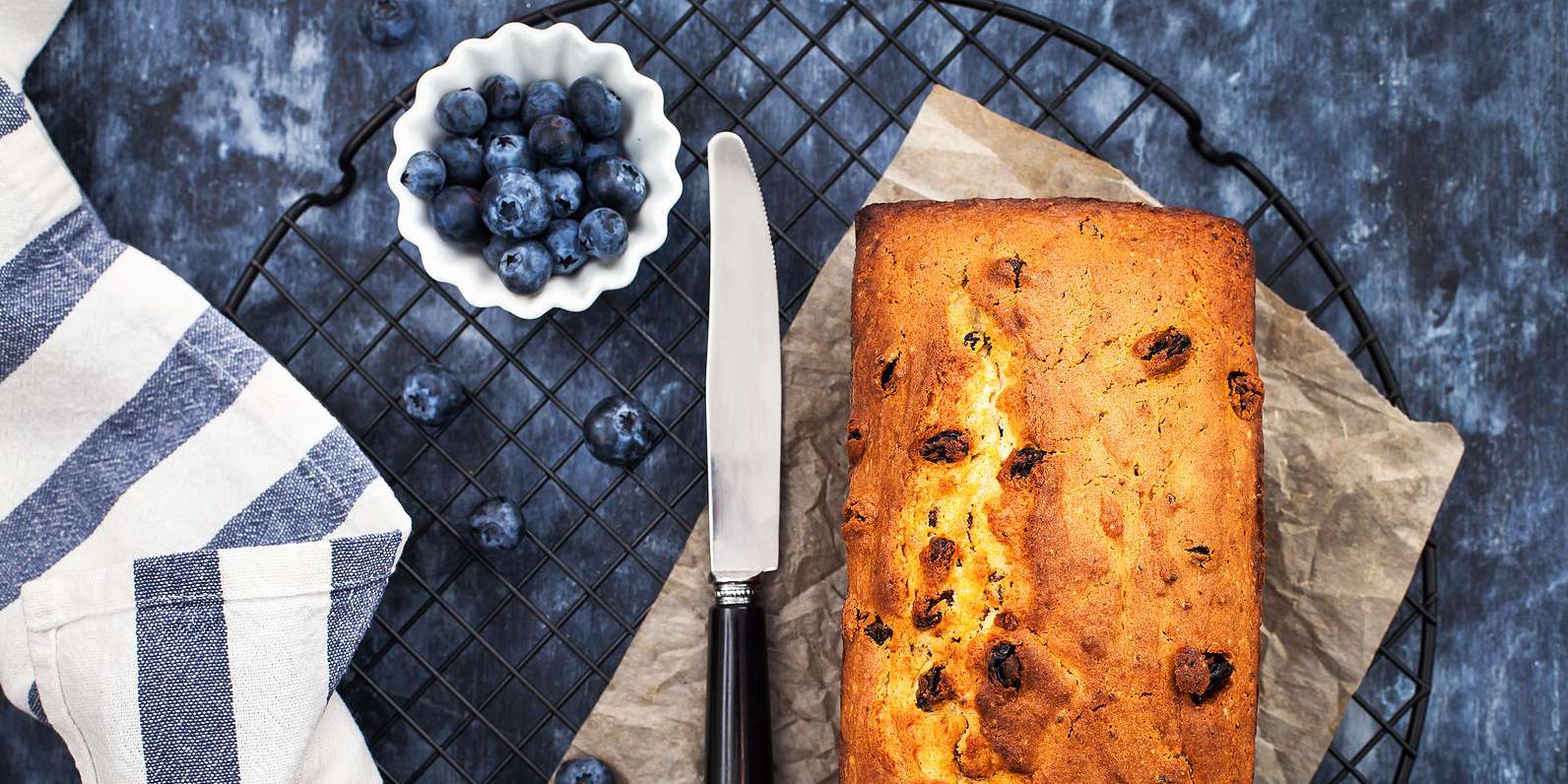 Gluten-Free Zucchini Blueberry Bread