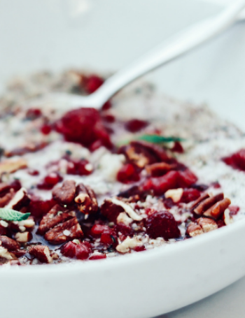 Noatmeal framboises et pacanesgm