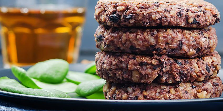 Black Bean Quinoa Burger