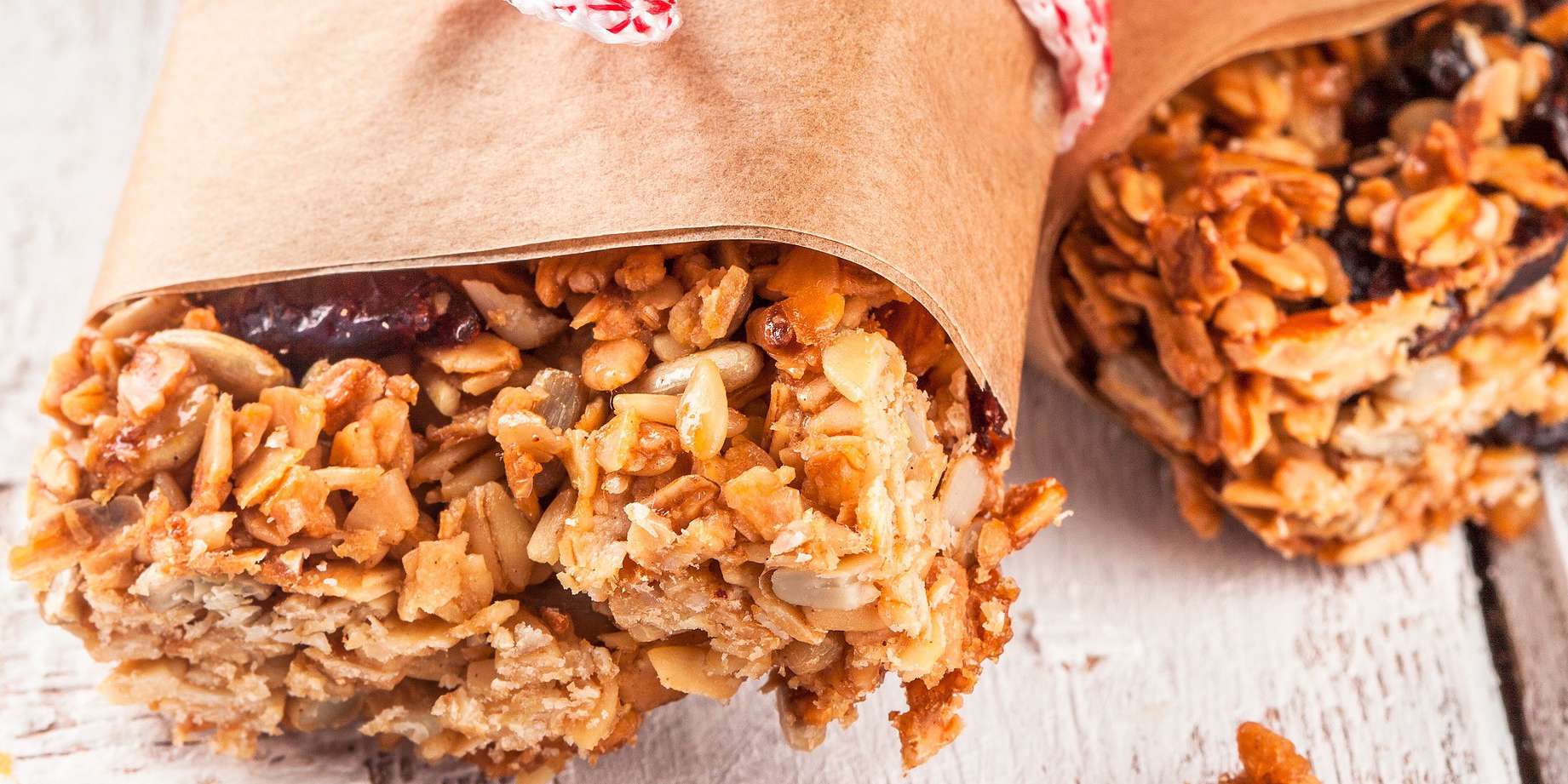 Cranberry, Oat and Seed {No Bake} Granola Bars