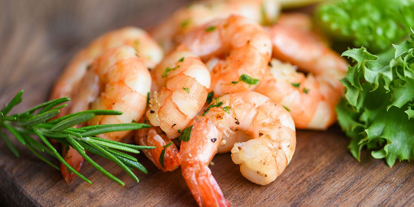 Lemon Parsley Roasted Shrimp