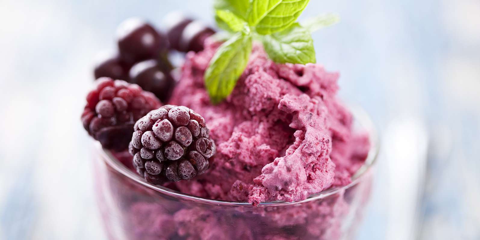 Berry Cottage Cheese Protein "Ice Cream"