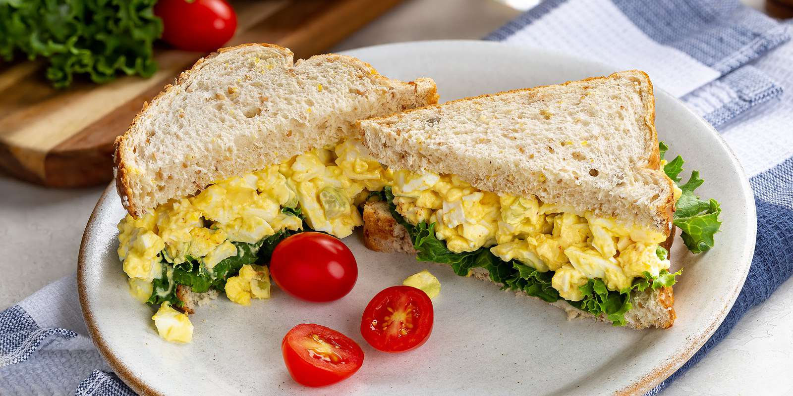 Sriracha Egg Salad Sandwich