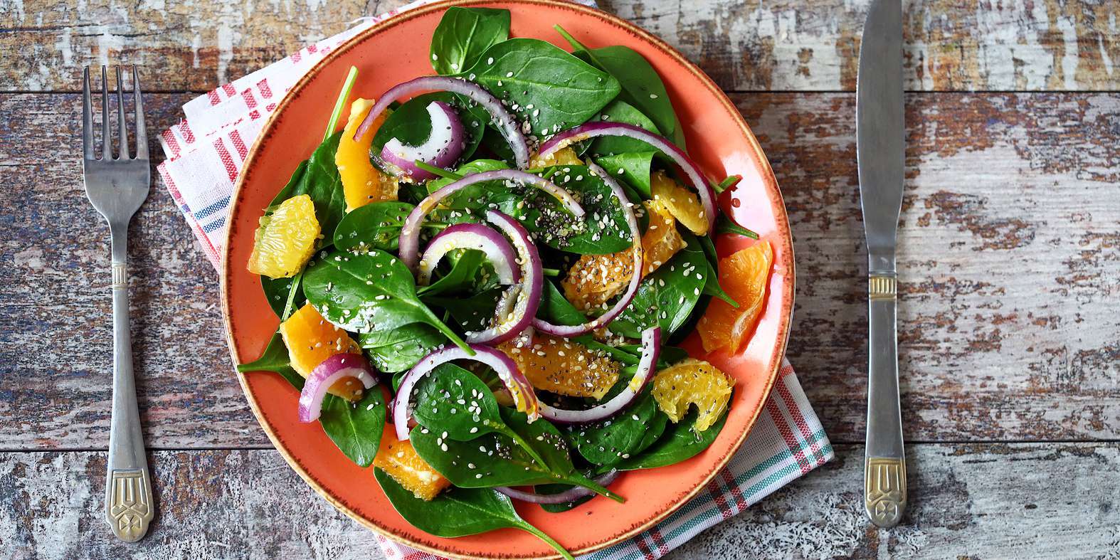 Vitamin C Salad with Lemon Ginger Dressing