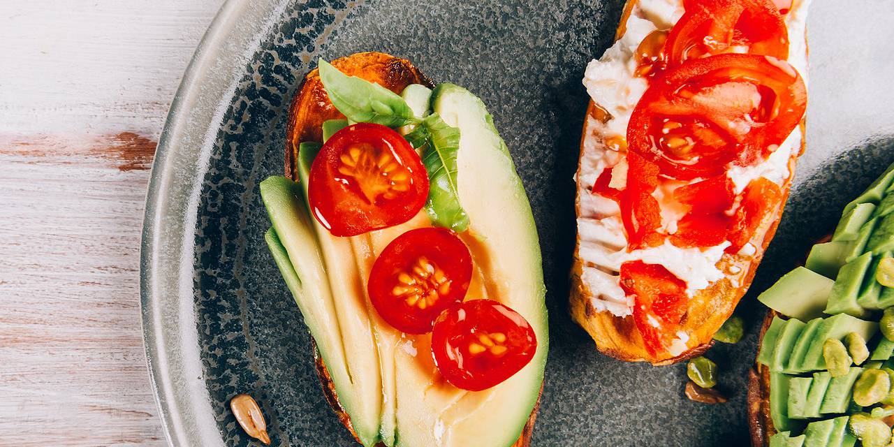 Sweet Potato Toast & Tuna