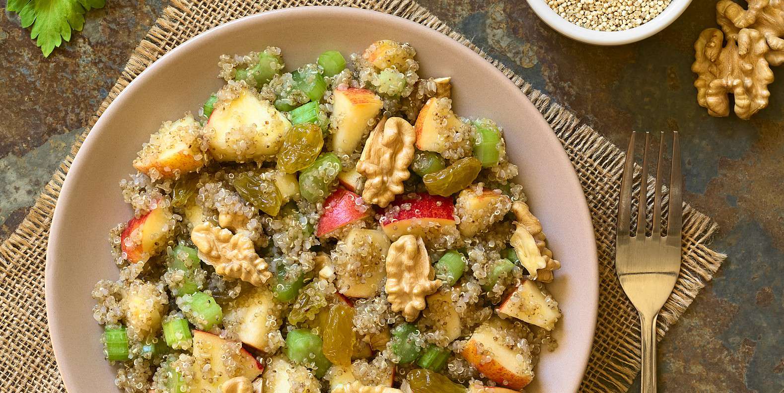 Apple Bulgur Salad