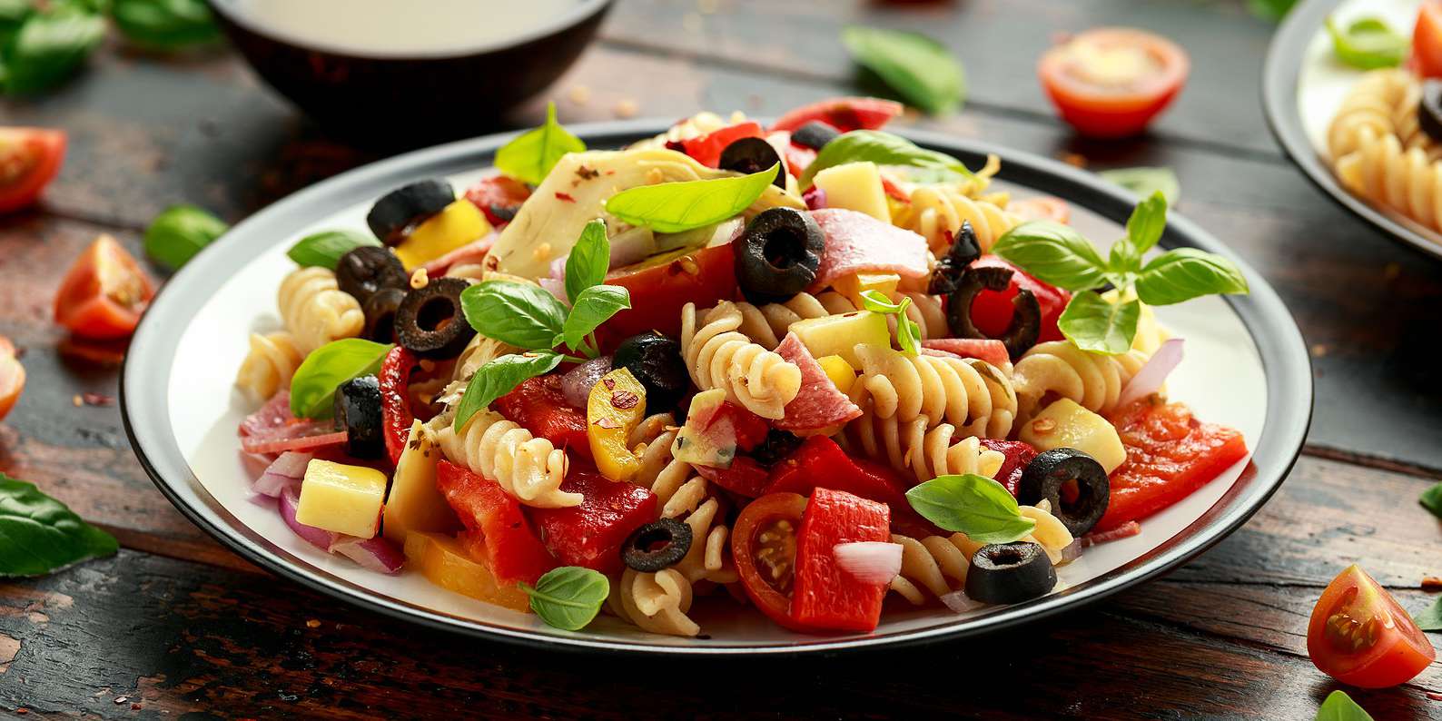 Mediterranean Pasta in a Hurry