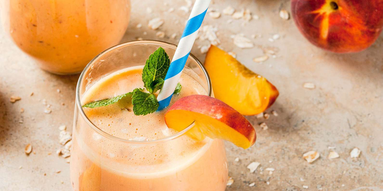 Dairy-Free Peaches 'n Cream Smoothie