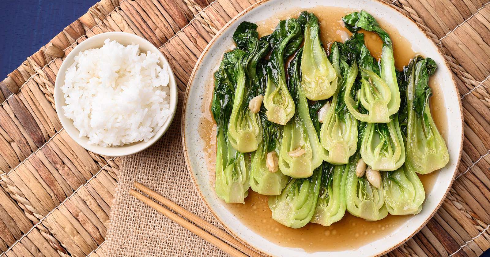 Bok Choy in Garlic Tamari Sauce