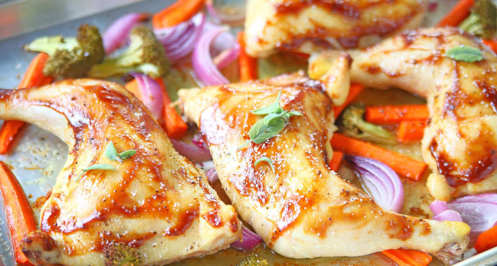 One Pan Chicken and Vegetables