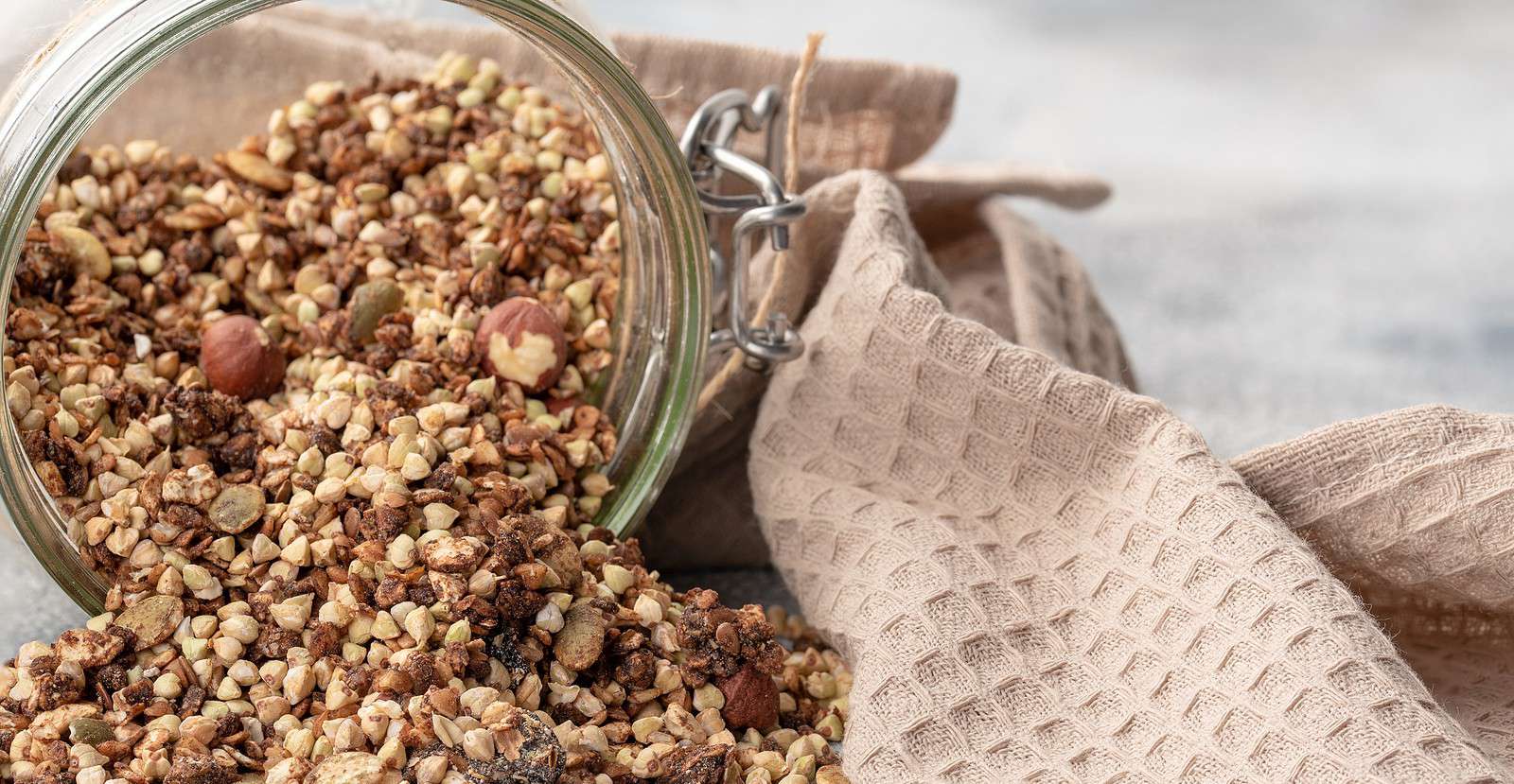 Sprouted Buckwheat Granola