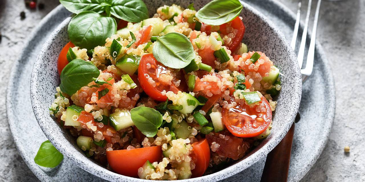 Cranberry Walnut Quinoa Salad