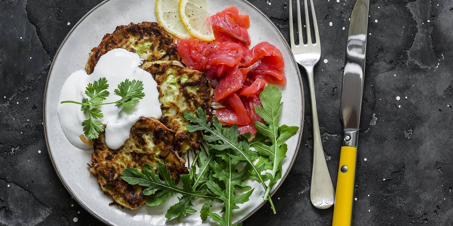 Zucchini & Sweet Potato Latkes