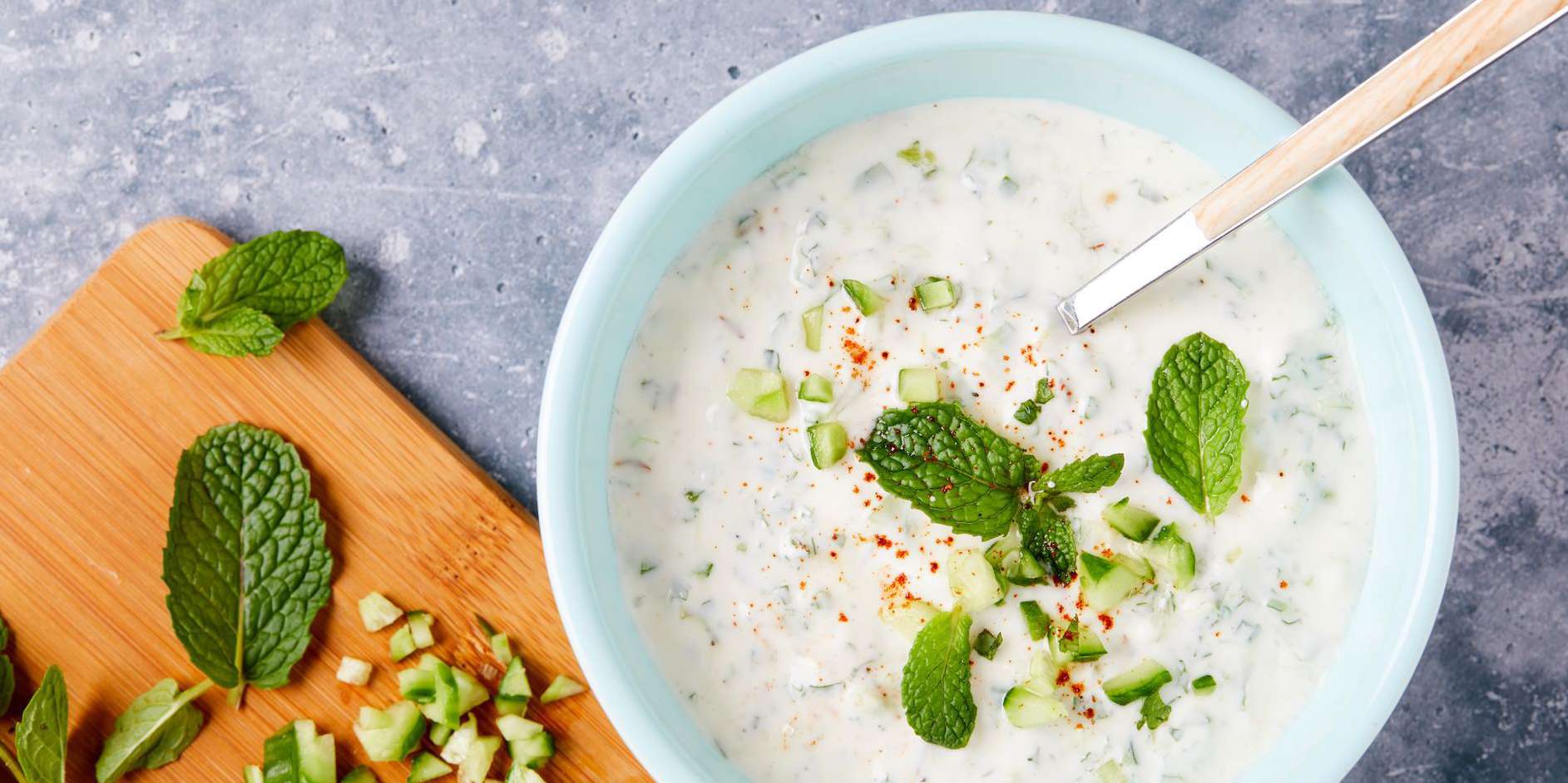 Cucumber Mint Raita (Fat Free)