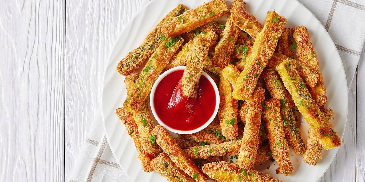 Baked Zucchini Sticks