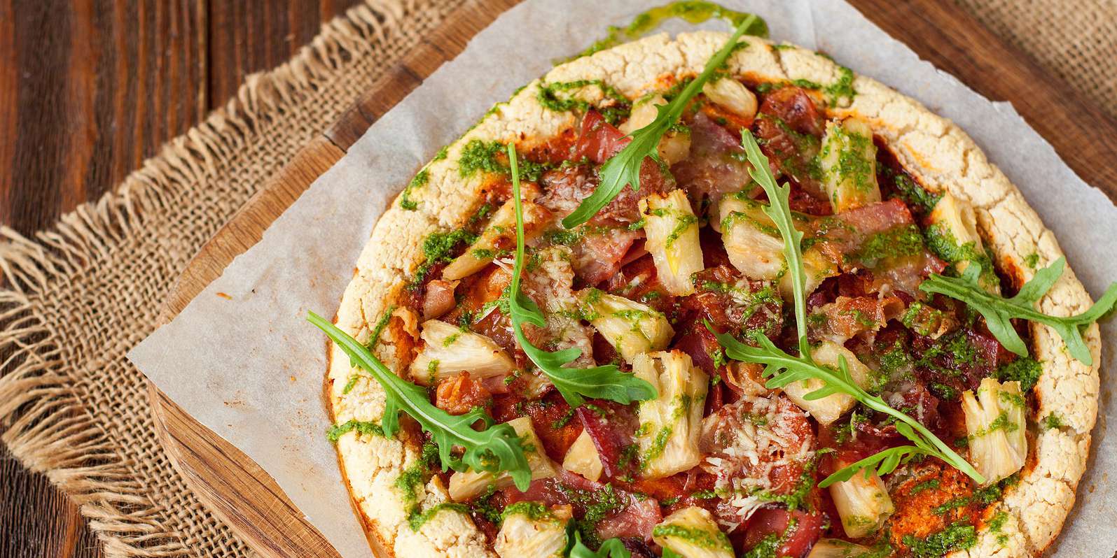 Paleo Almond Flour Pizza Crust