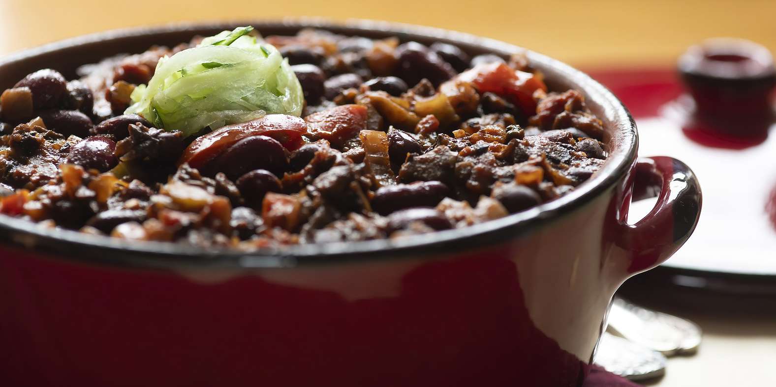 Two Bean Summer Veggie Chili