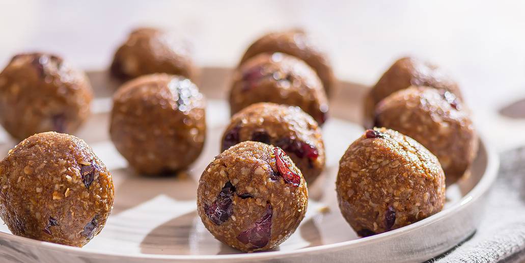 Lemon Cranberry Energy Bites