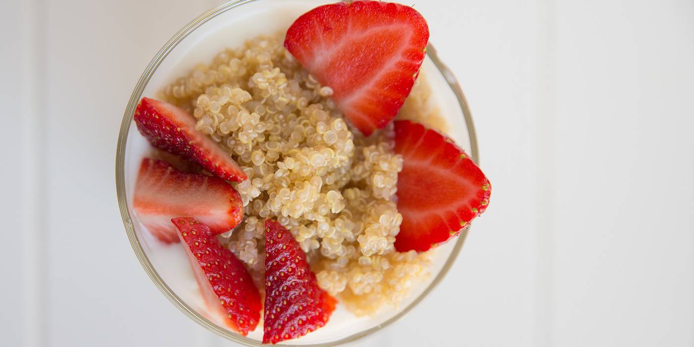 Creamy Coconut Milk Quinoa Pudding