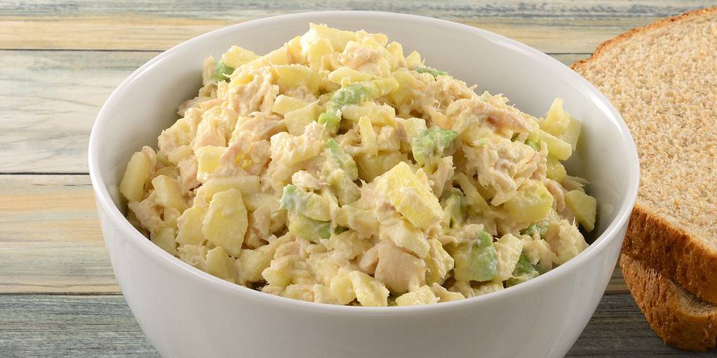 Mayo-less Avocado Tuna Salad