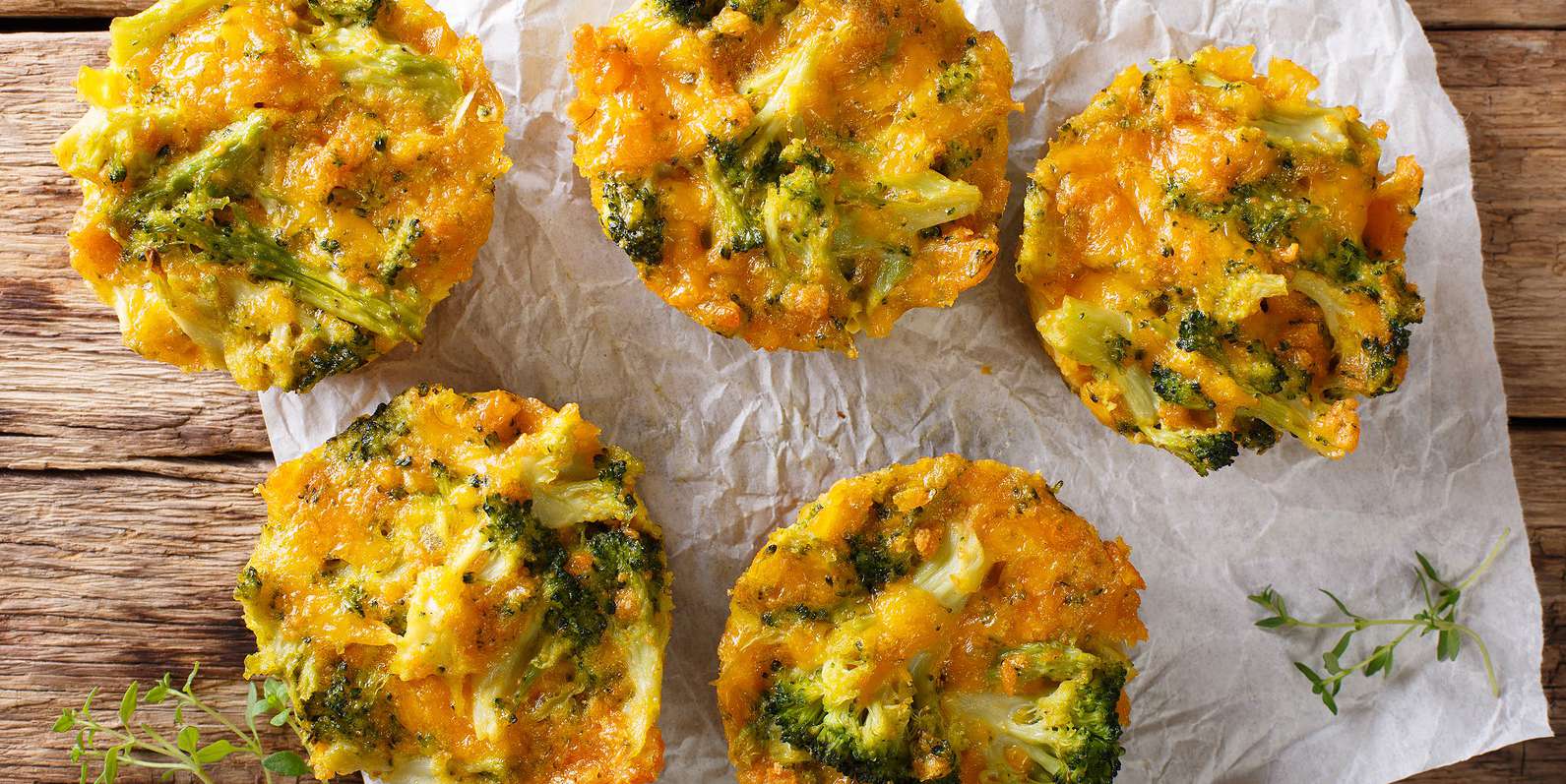 Cheddar & Broccoli Egg Muffins
