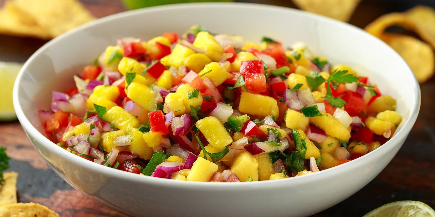 Pineapple Cilantro Slaw