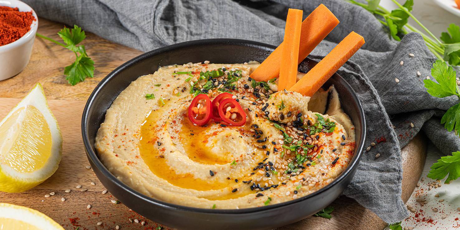 Hummus without Tahini