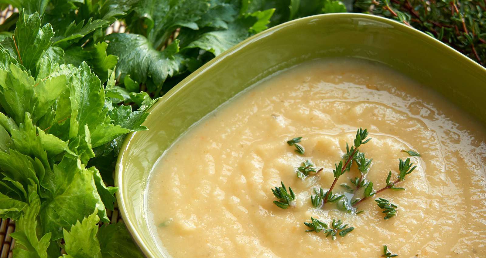 Celery Root and Parsnip Soup