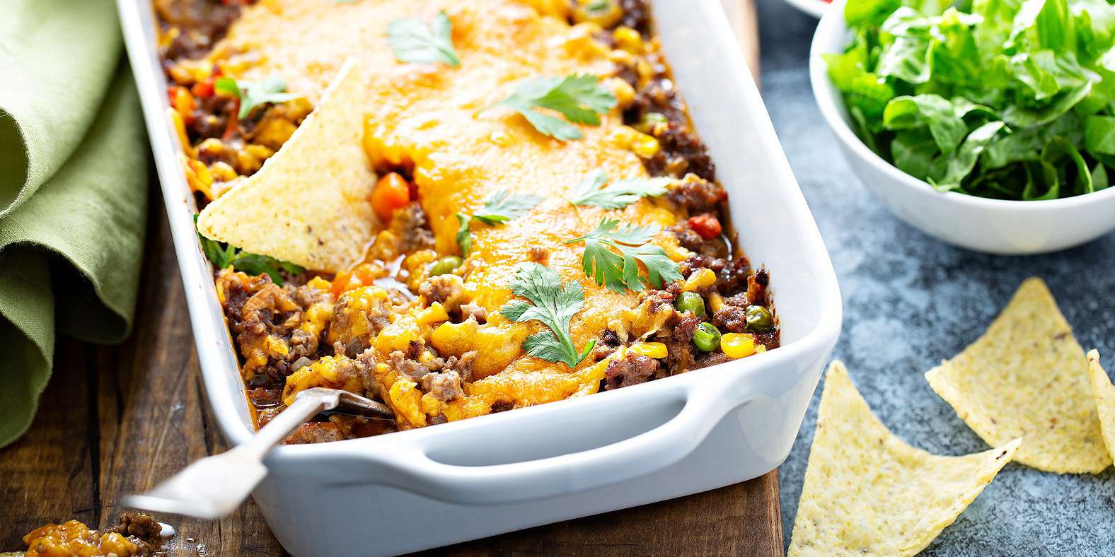 Chicken Burrito Casserole