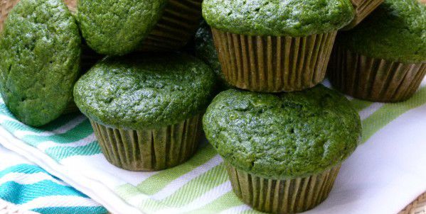 Whole Grain Green Hulk Muffins