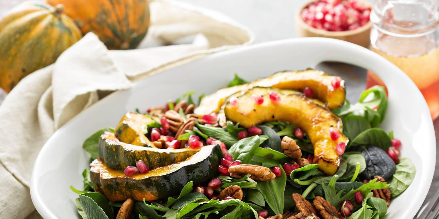 Chili Cheese Oven Roasted Acorn Squash