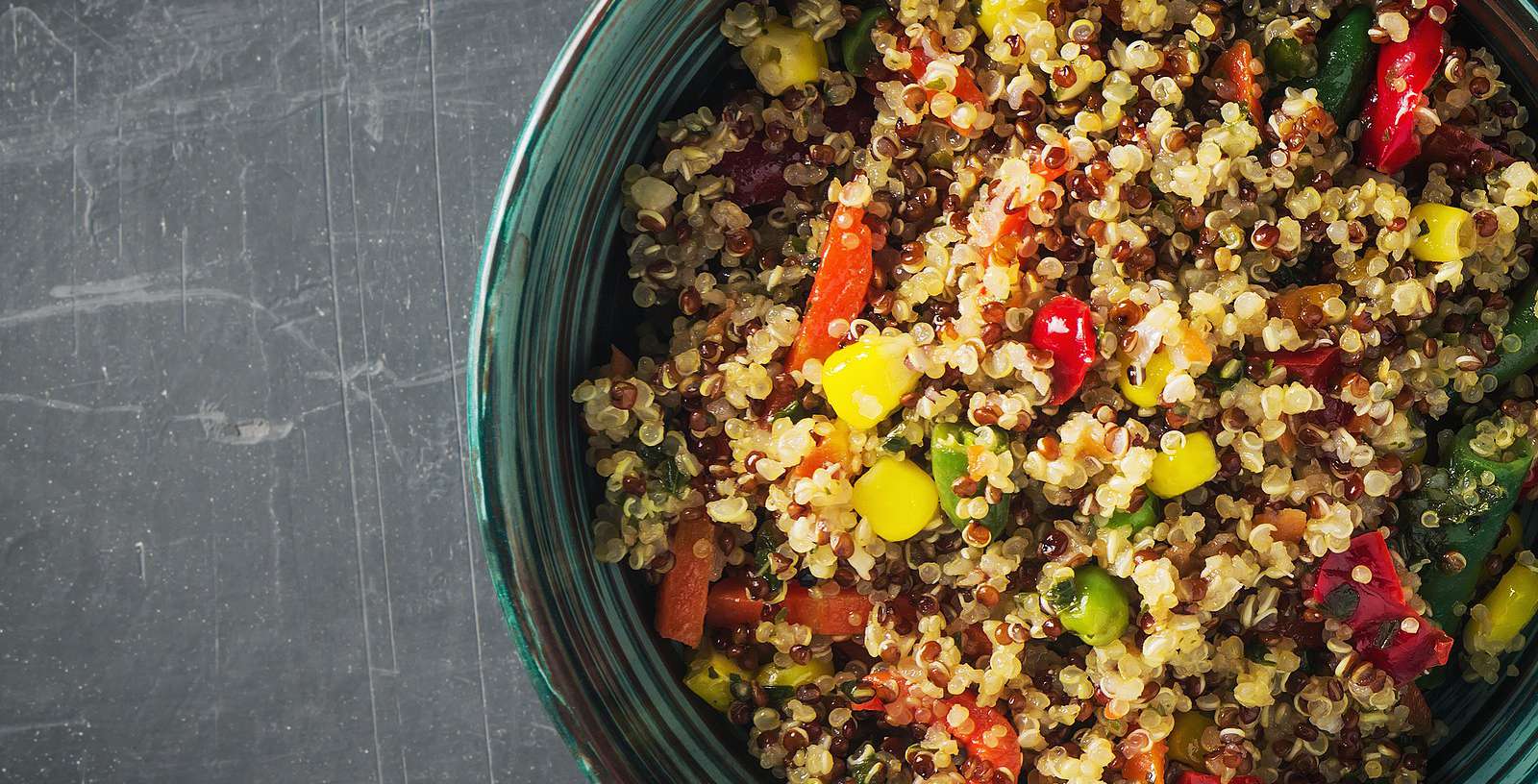 Quick Quinoa Bean Salad